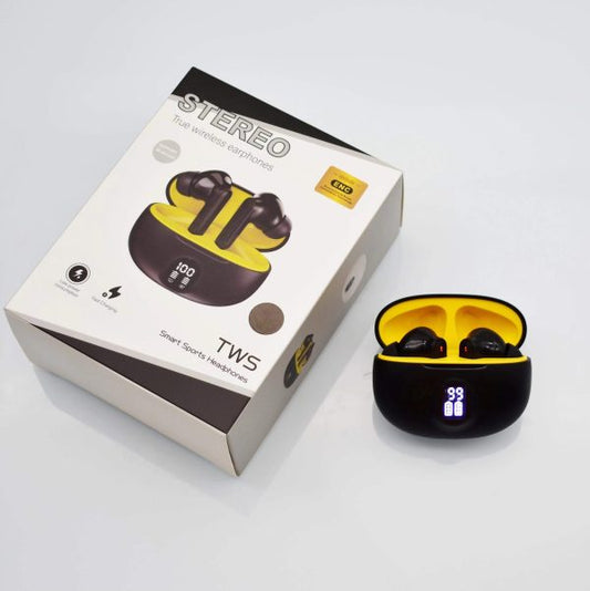 STEREO 895B Pro Earbuds – LED Display | BT 5.3 | Type-C